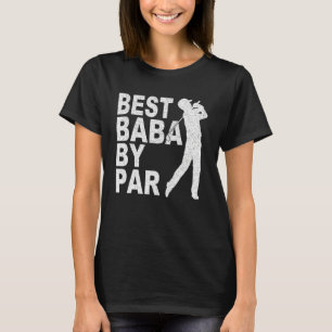 Camiseta Mens Best Baba Por Par Disk Golf Para Homens Pais