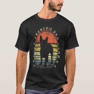 Camiseta Mens Best French Pai Alguma Vez Pai Buldogue Franc