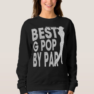 Camiseta Mens Best G Pop Por Par Vintage Pro Golfer Padre