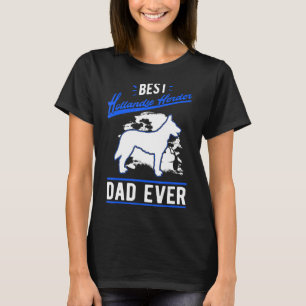 Camiseta Mens Best Hollandse Herder Pai Nunca Hollandse Her