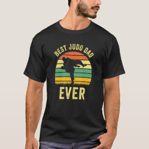 Camiseta Mens Best Judo Pai Arte Marcial Judoka Fighter Dad