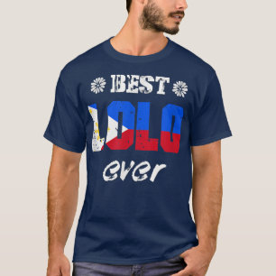 Camiseta Mens Best Lolo Ever Filipino Avô