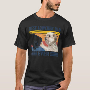 Camiseta Mens Best Lowchen Pai Cachorro Engraçado Passa Pai