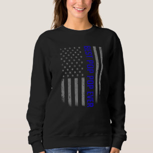 Camiseta Mens Best Pop Pop Nunca American Flag For Padre'