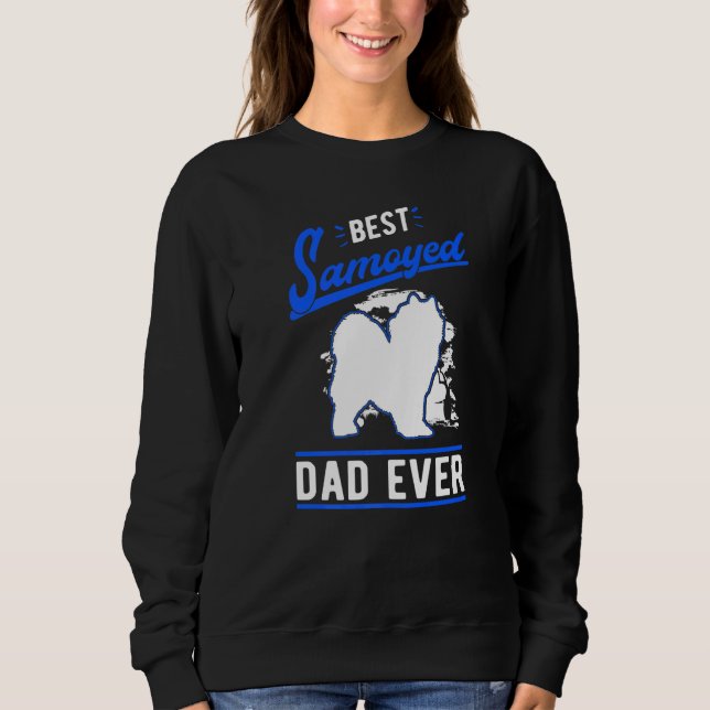 Camiseta Mens Best Samoyed Dad Ever Samoyed Dad   (Frente)