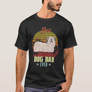 Camiseta Mens Best Skye Terrier Pai Cachorro De Pai Opa