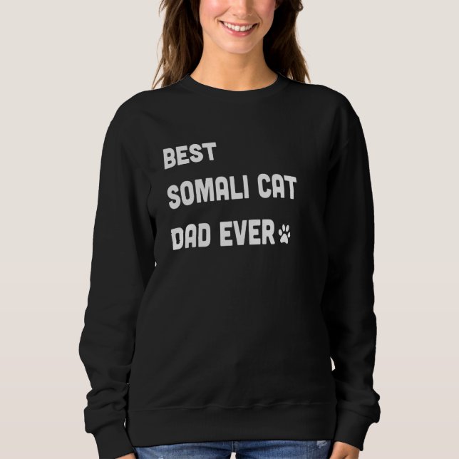 Camiseta Mens Best Somali Cat Dad  Cat (Frente)