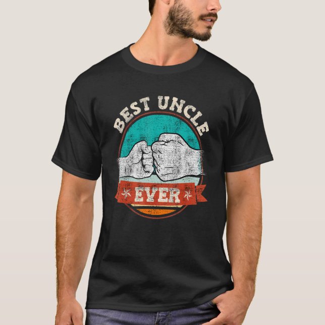 Camiseta Mens Best uncle ever 4 (Frente)