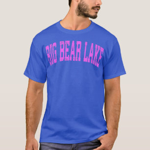 Camiseta Mens Big Bear Lake California CA Athletic