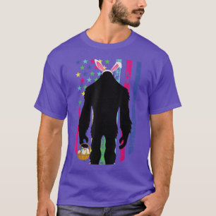 Camiseta Mens Bigfoot Ester Egg Funny Páscoa Day Love Sasch