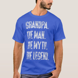 Camiseta Mens Birthday e Dia de os pais    GiftPai e Avô W