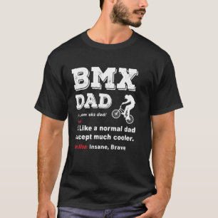 Camiseta Mens BMX Biking Bicycle Bicicleting Vintage Biker 