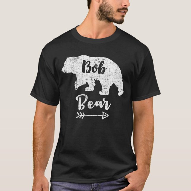 Camiseta Mens Bob Bear (Frente)