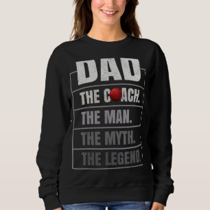Camiseta Mens Boliche Coach Pai Man Mythe Legend Boliche