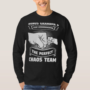 Camiseta Mens Bonus Avô e Avô Passo neta Bonus Gran