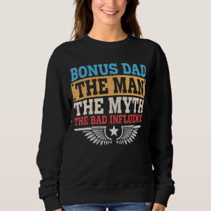 Camiseta Mens Bonus Pai O Homem Mite A Má Influência Fath