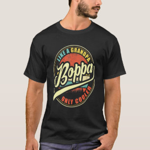 Camiseta Mens Boppa Como Um Avô Só Mais Frio