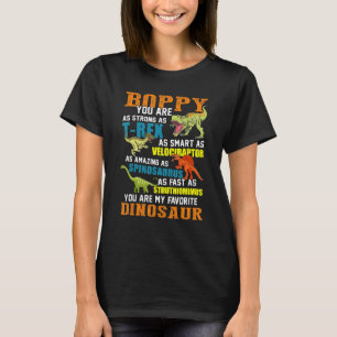 Camiseta Mens Boppysaurus T Rex Dinosaur Boppy Saurus Famil