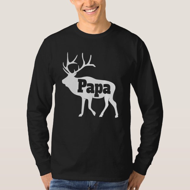 Camiseta Mens Bowhun Archer caçando Deer Hunter Bowhunt 1 (Frente)