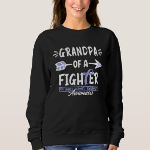 Camiseta Mens Brave I Avô I Ibs Bowel Síndrome Awarenes