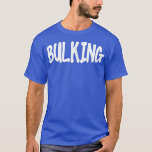 Camiseta Mens BULKING Gym Malhação Workout Bodybuilding Mot