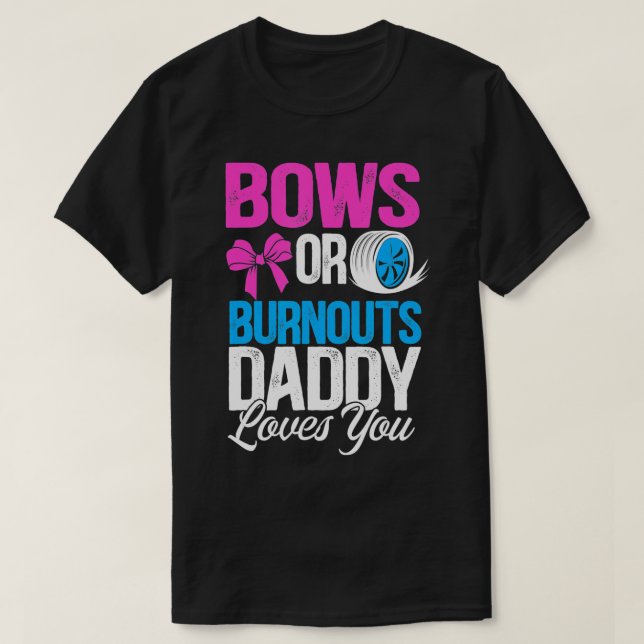 Camiseta Mens Burnouts ou Pai de Arcos o ama (Frente do Design)