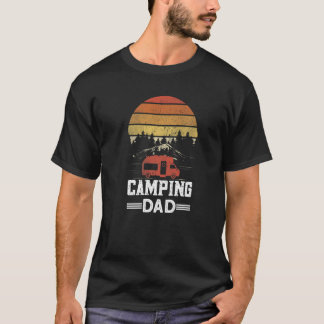 Camiseta Mens Camping Dad Camper Caravan Camping 11