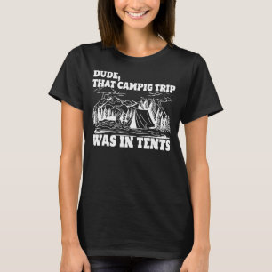 Camiseta Mens Camping Scoutmaster líder