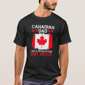 Camiseta Mens Canada Orgulho Citação Pela Sua Orgulhosa Da 