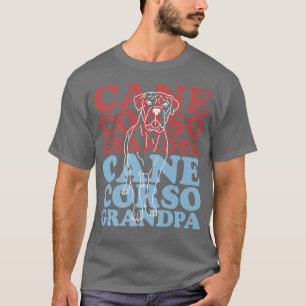 Camiseta Mens Cane Corso Grandpa Dog Owner Cane Corso Prem