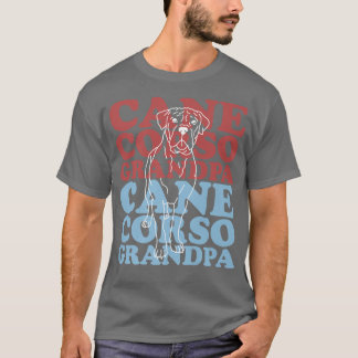 Camiseta Mens Cane Corso Grandpa Dog Owner Cane Corso Prem