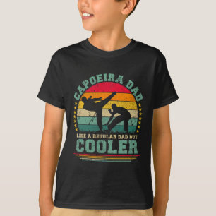 Camiseta Mens Capoeira Arte Marcial Vintage Capoeira D