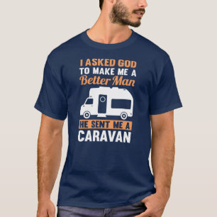 Camiseta Mens Caravan Camping 