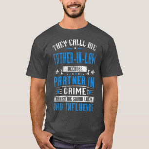 Camiseta Mens Chamam-Me PadreInLaw Porque Parceiro Em C