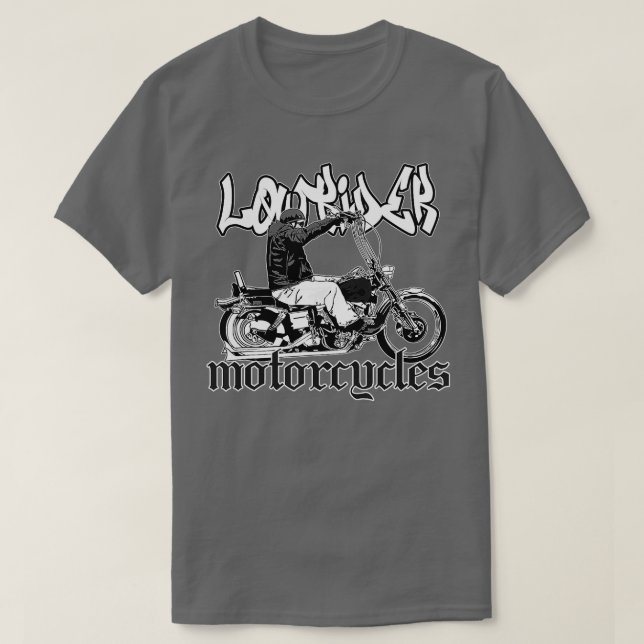 Camiseta Mens Chicano Biker (Frente do Design)