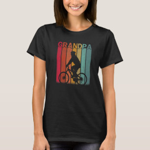 Camiseta Mens Ciclando Estilo Retro Vintage Vintage Graphic