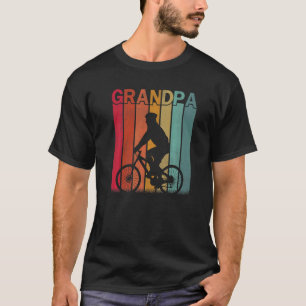 Camiseta Mens Ciclando Estilo Retro Vintage Vintage Graphic