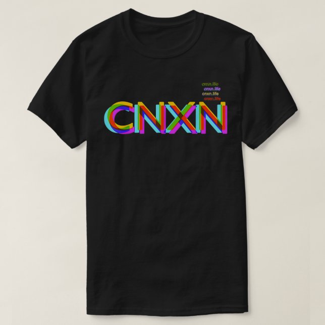 Camiseta Mens CNXN Prism (Frente do Design)
