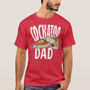 Camiseta Mens Cockatoo Dad Bird Lover Cockatoo
