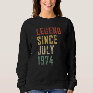 Camiseta Mens Com 48 Anos De Lenda Desde Julho De 1974 48º 