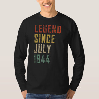 Camiseta Mens Com 78 Anos De Lenda Desde Julho De 1944 78º 