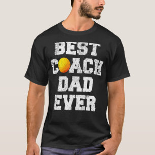 Camiseta Mens Com Dificuldade Vintage Melhor Pai De Treinad