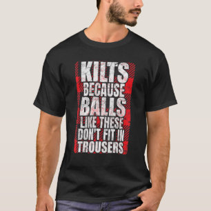 Camiseta Mens Como Vestir A Queda Por Uma Cara De Tartan Ki