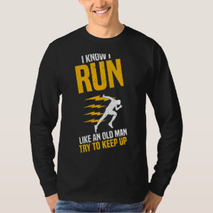 Camiseta Mens Correndo Como Corredor Eu Sei Que Corro Como 