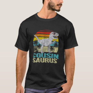 Camiseta Mens Cousinsaurus T Rex Dinossaur Cousin Saurus Fa