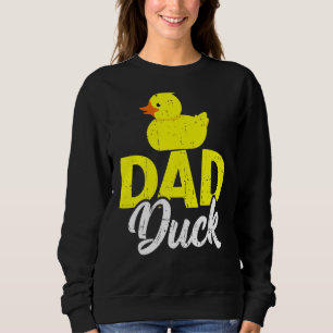 Camiseta Mens Cute Duckets Pai Dia de os pais Duck