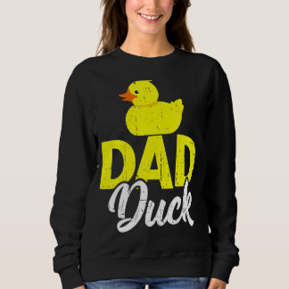 Camiseta Mens Cute Duckets Pai Dia de os pais Duck