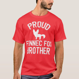 Camiseta Mens Cute Fennec Fo Irmão Orgulhoso Fennec Fo Brot