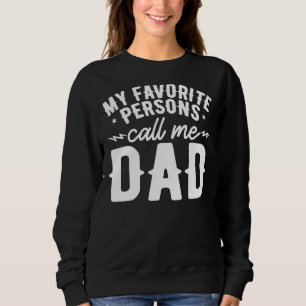 Camiseta Mens Cute Papa Day Meus Favoritos Me Chamam De Pai