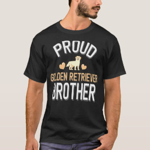 Camiseta Mens Cute Proud Ouro Irmão